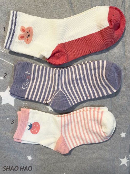 Girls (age 6 - 8) sock style14