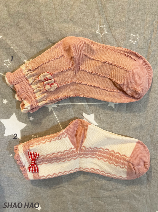 Girls (age 6 - 8) sock style23